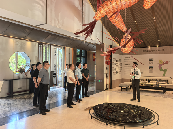 壽縣縣委常委、副縣長(zhǎng)房鯤鵬一行到訪(fǎng)省健康養(yǎng)老公司