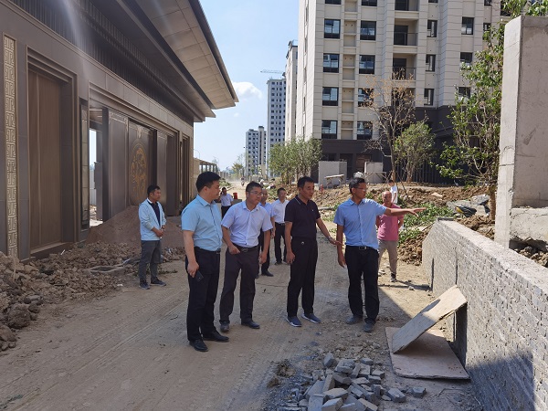 趙光祥一行到定遠(yuǎn)項(xiàng)目公司調(diào)研指導(dǎo)工作